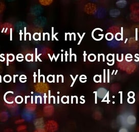 Praying in the Spirit